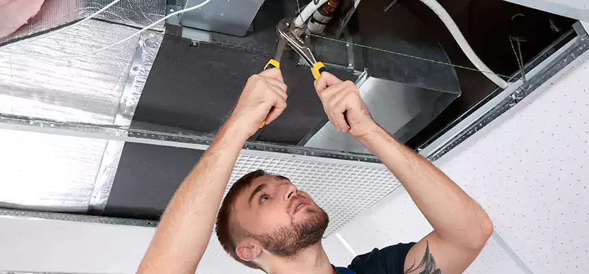 Targeted HVAC Coil & Plenum Commercial Duct Sanitization in Weston